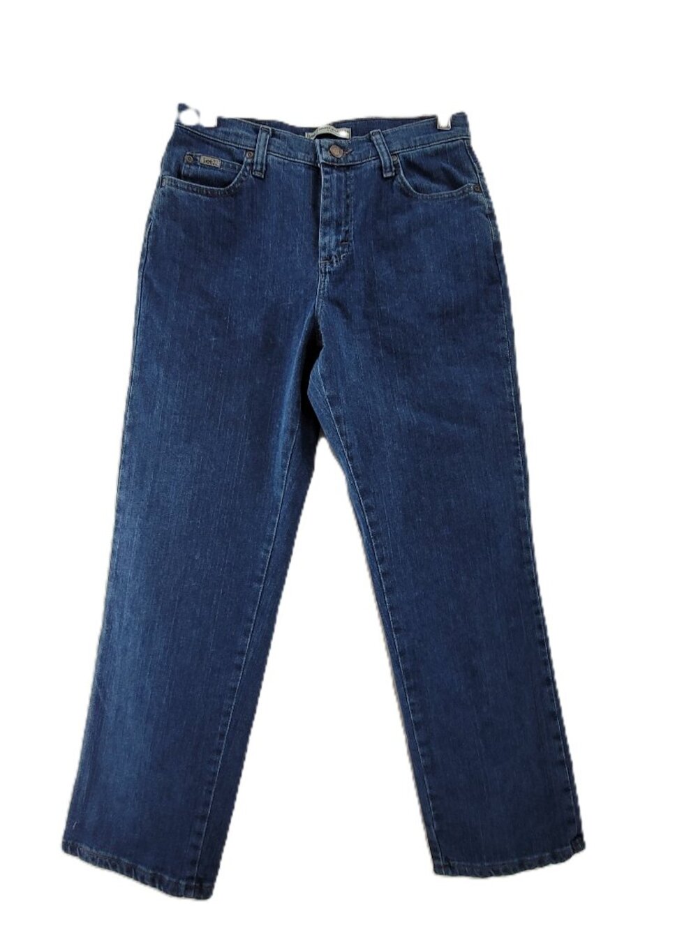 Lee Jeans Women's 6S Short Relaxed Straight Leg at the Waist Stretch 28x28.75
